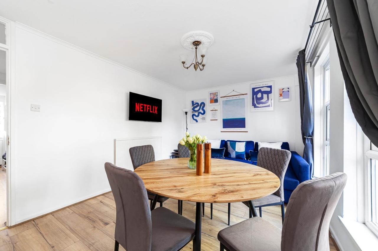 Arte Stays - 3-Bedroom Bright House London, Haggerston, Garden, Parking, 8 Min Walk To Haggerston Station, Weekly Or Monthly Stays, Serviced Accommodation - 7 Guests Eksteriør billede