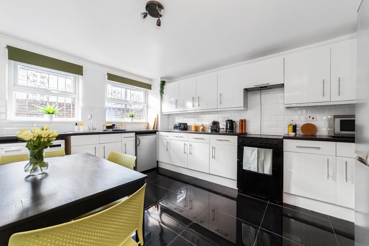 Arte Stays - 3-Bedroom Bright House London, Haggerston, Garden, Parking, 8 Min Walk To Haggerston Station, Weekly Or Monthly Stays, Serviced Accommodation - 7 Guests Eksteriør billede